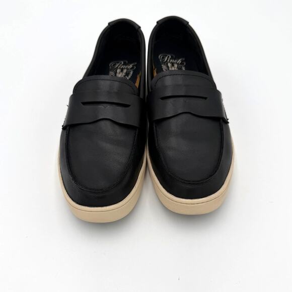 Cole Haan Pinch Penny Loafer Mens 9 Black Leather Slip On Comfort Preppy Coastal